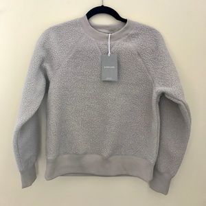 NWT Everlane ReNew fleece sweatshirt